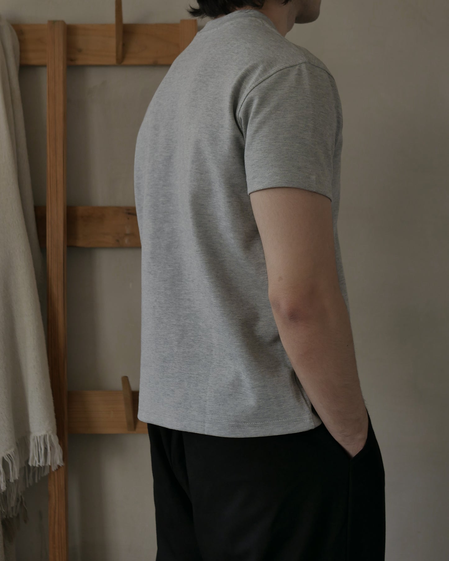 CARMY SLIM FIT T-SHIRT - GRAY