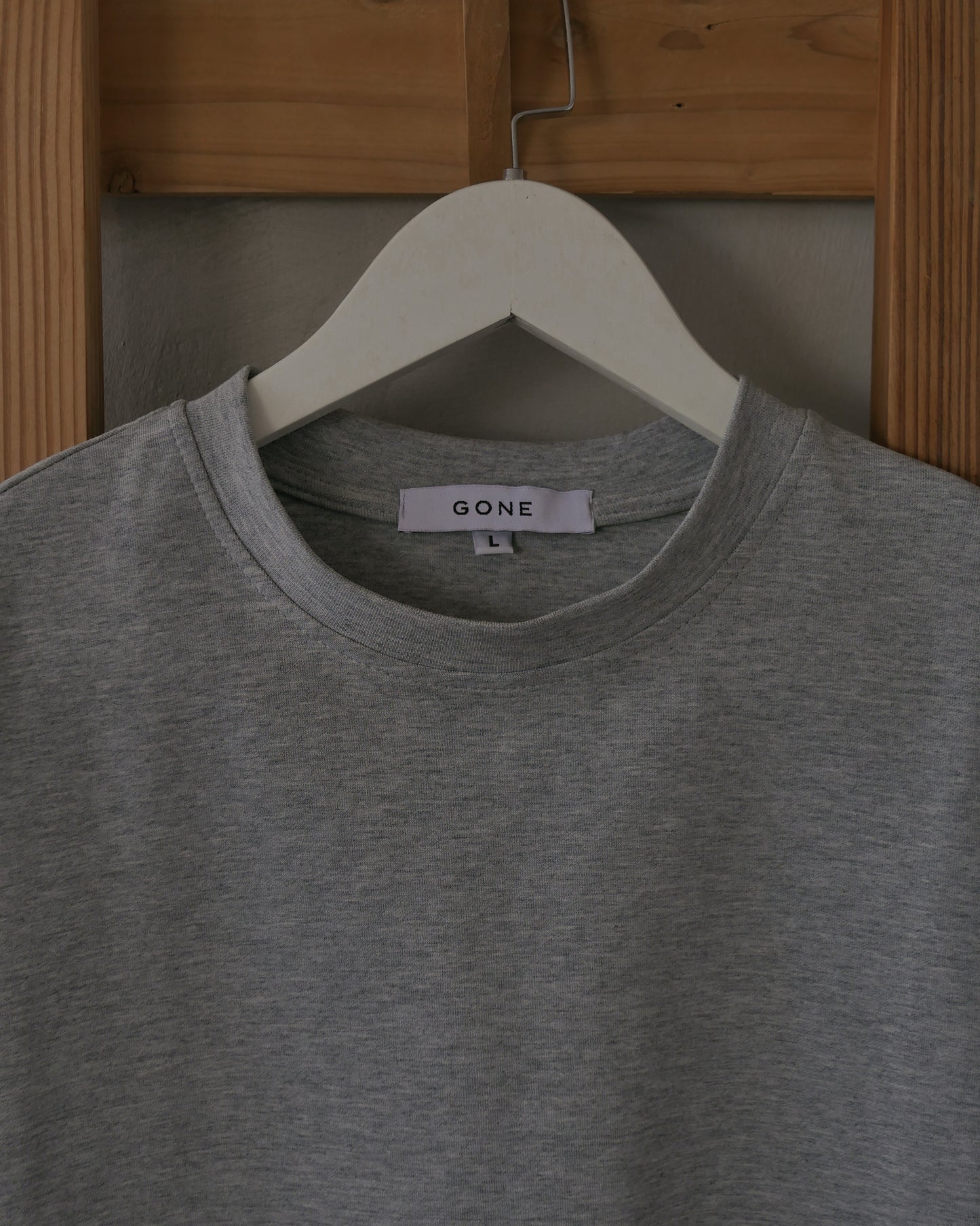 CARMY SLIM FIT T-SHIRT - GRAY