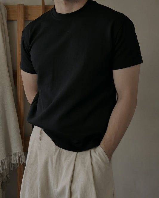 CARMY SLIM FIT T-SHIRT - BLACK